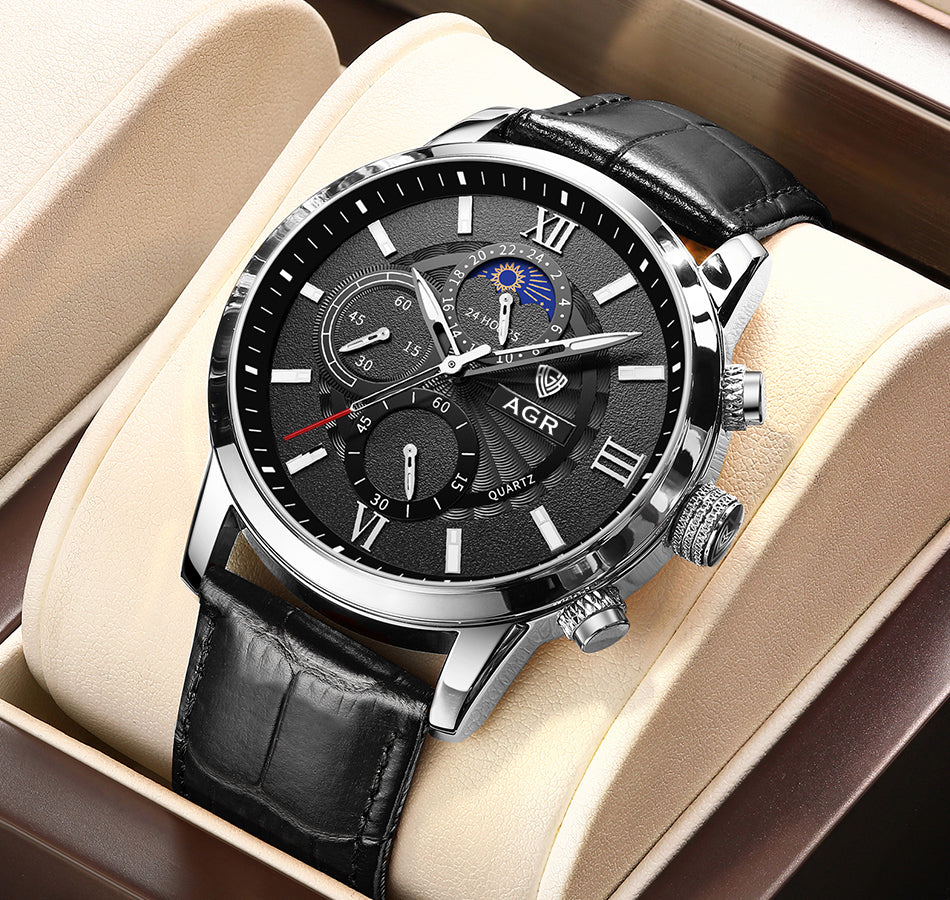 LeatherElite Watch