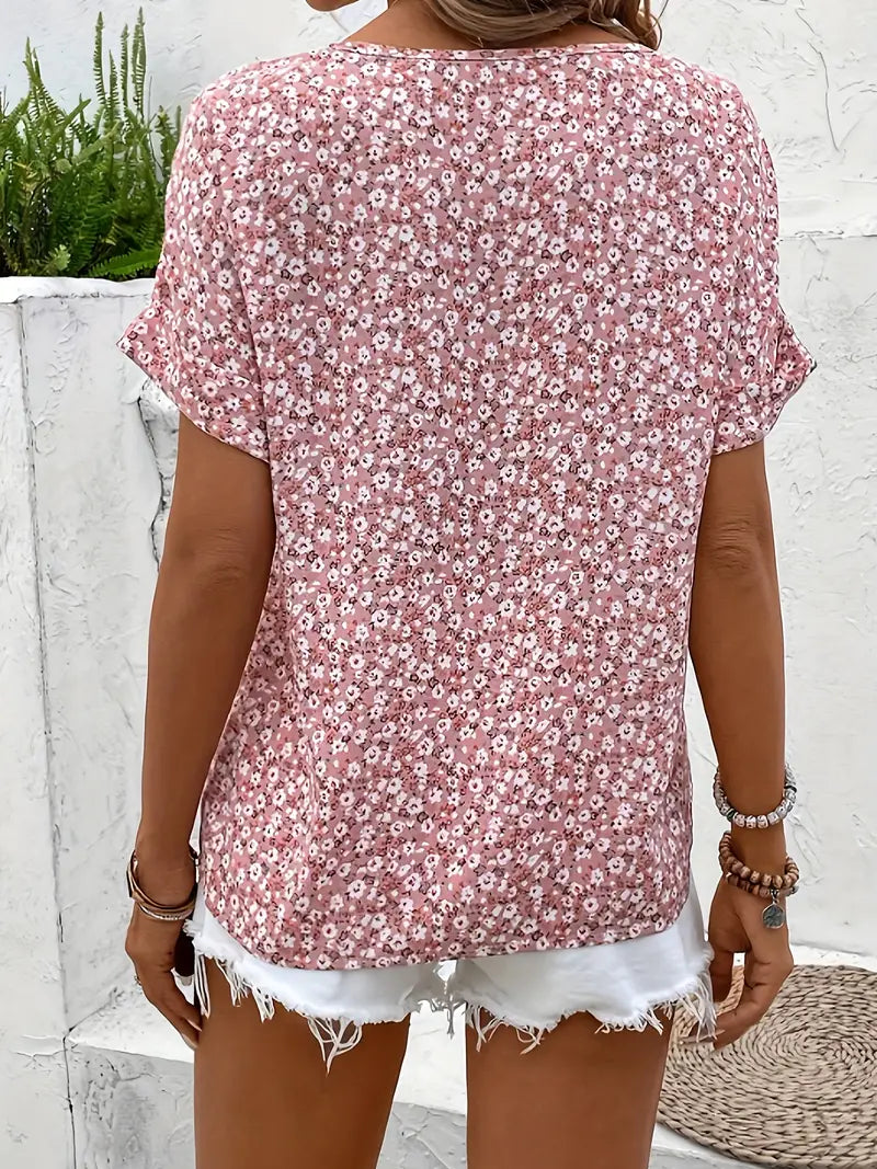 Amara | Blossom Button-Up Top