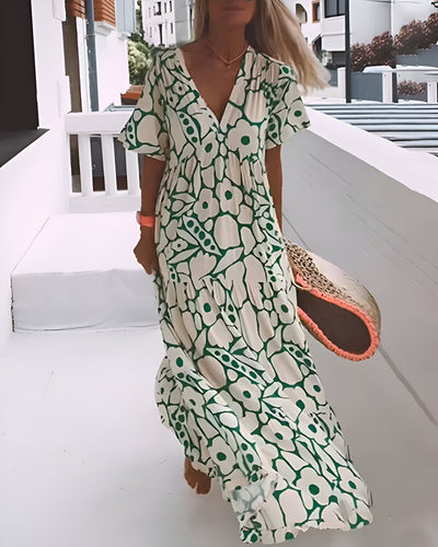 Charlotte - Printed Midi Dress