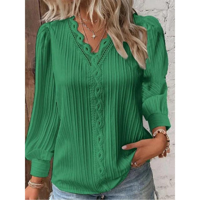 Ivy - Elegant Pintuck Blouse