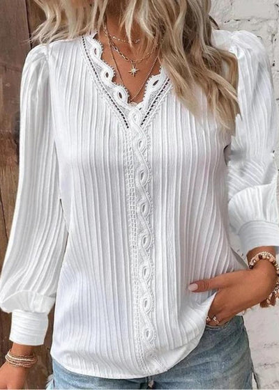 Ivy - Elegant Pintuck Blouse