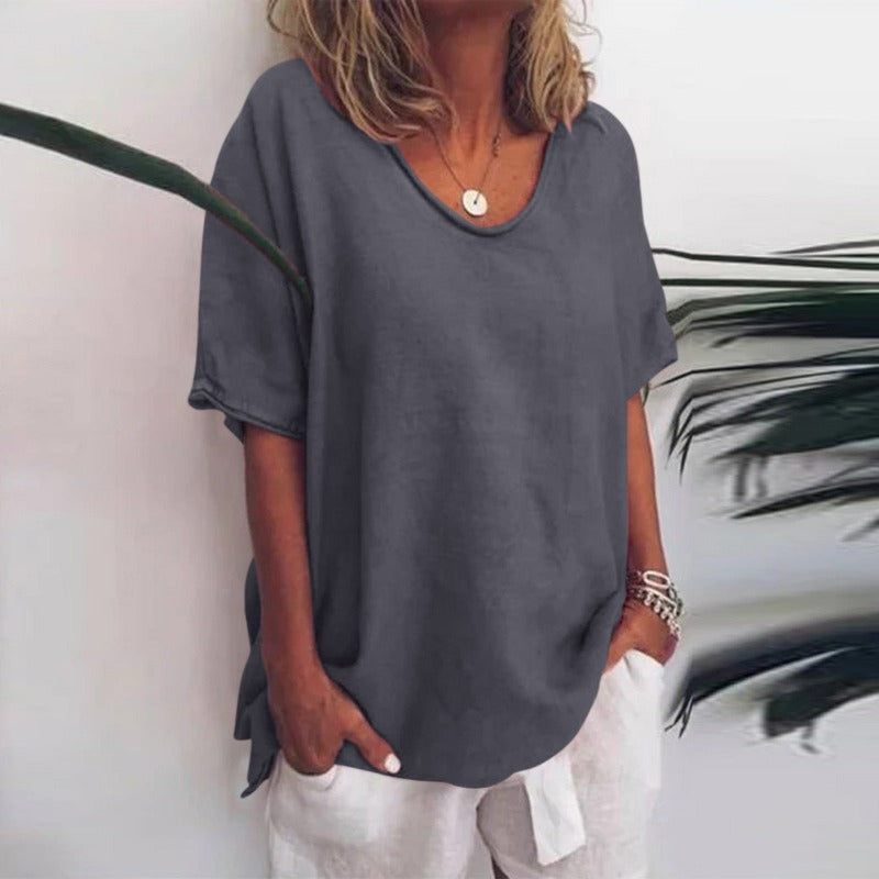 Sienna – Relaxed & Elegant Women's Blouse