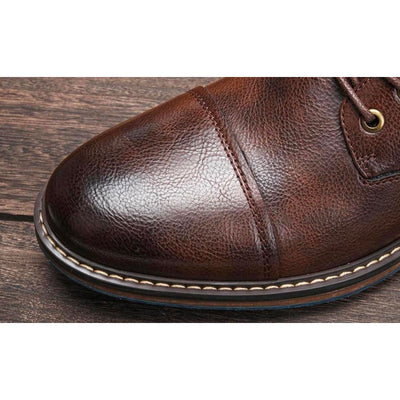 Julian | Genuine Leather Oxford Boots