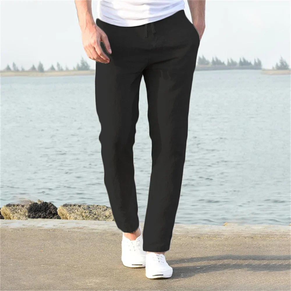 Oliver | Cotton-Linen Pants