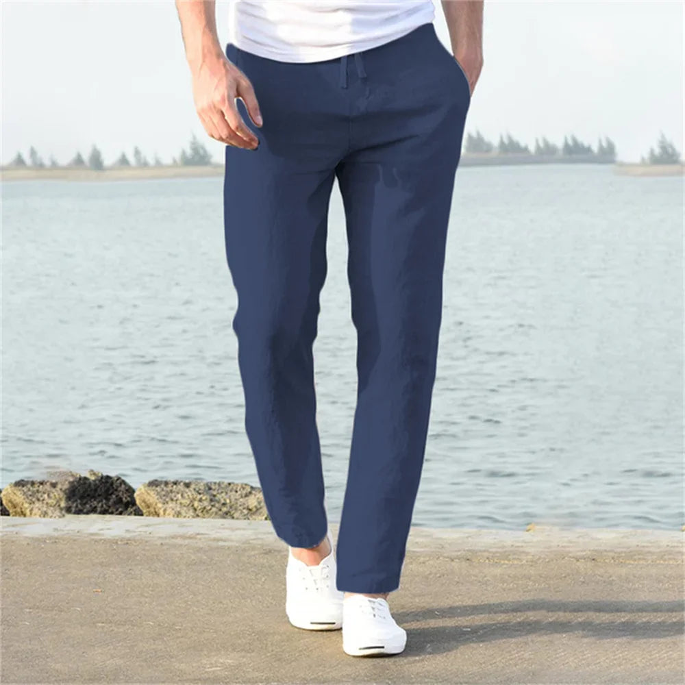 Oliver | Cotton-Linen Pants