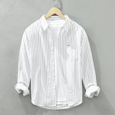 Theo | Striped Oxford Shirt