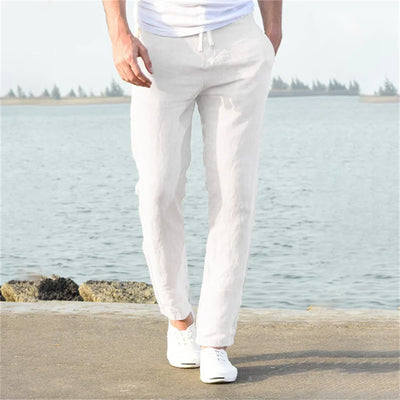 Oliver | Cotton-Linen Pants