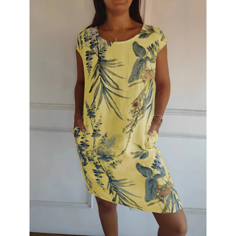 Isla | Printed Midi Dress