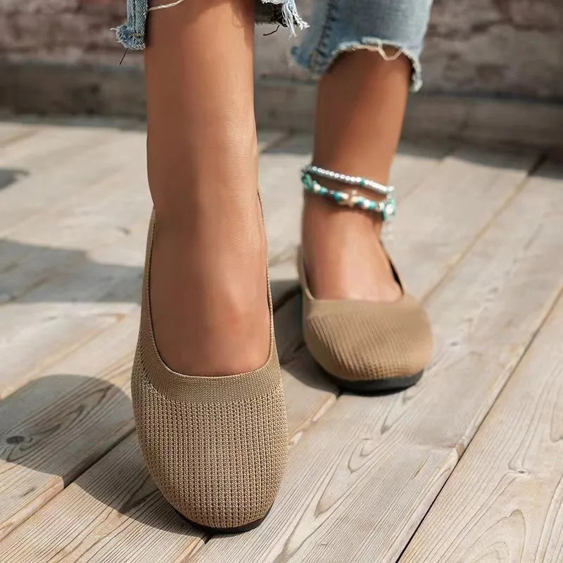 Ariana | Knit Loafers