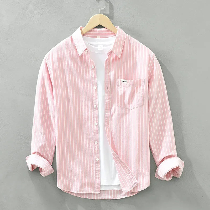 Theo | Striped Oxford Shirt