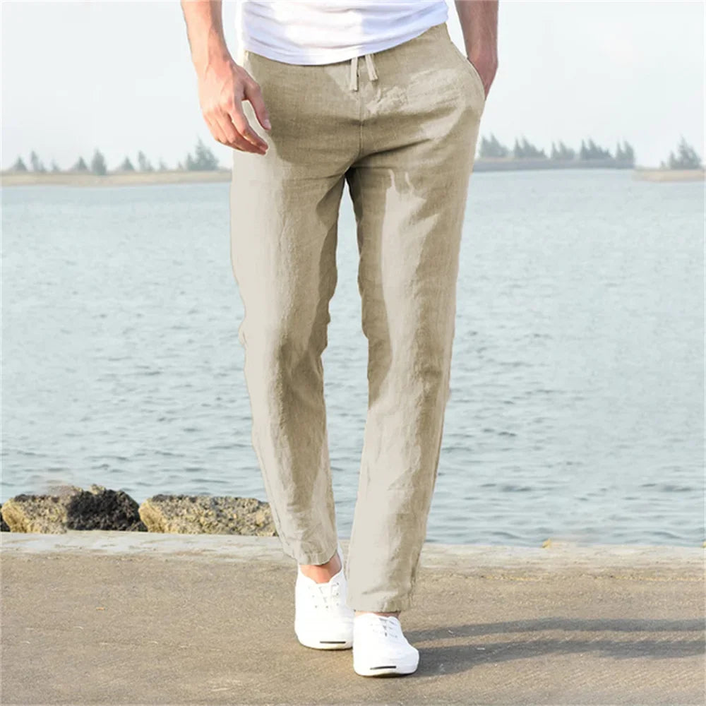 Oliver | Cotton-Linen Pants