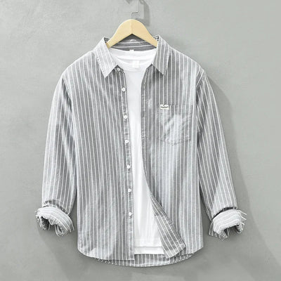 Theo | Striped Oxford Shirt