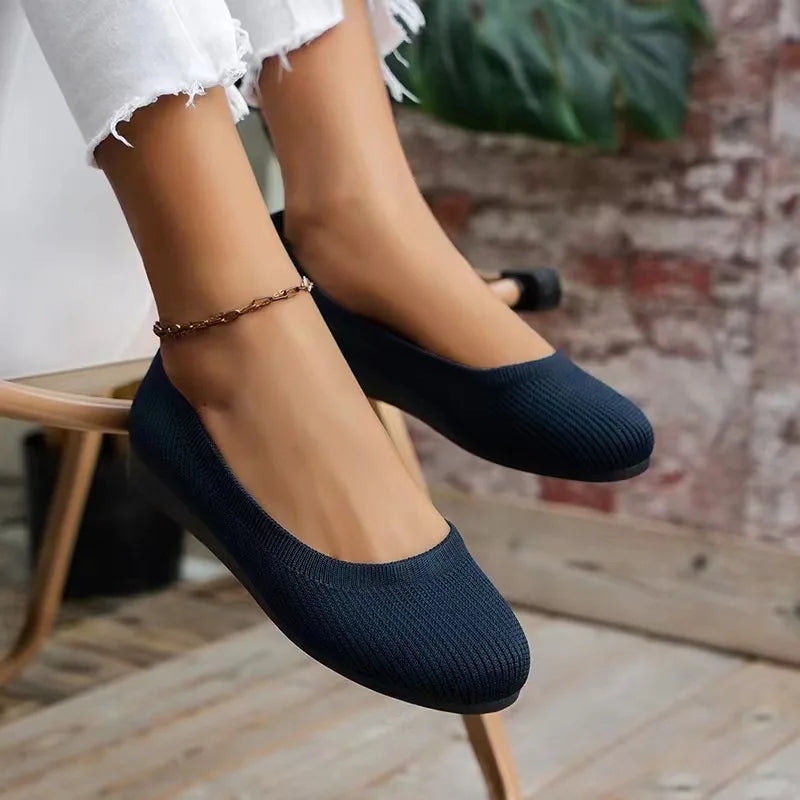 Ariana | Knit Loafers