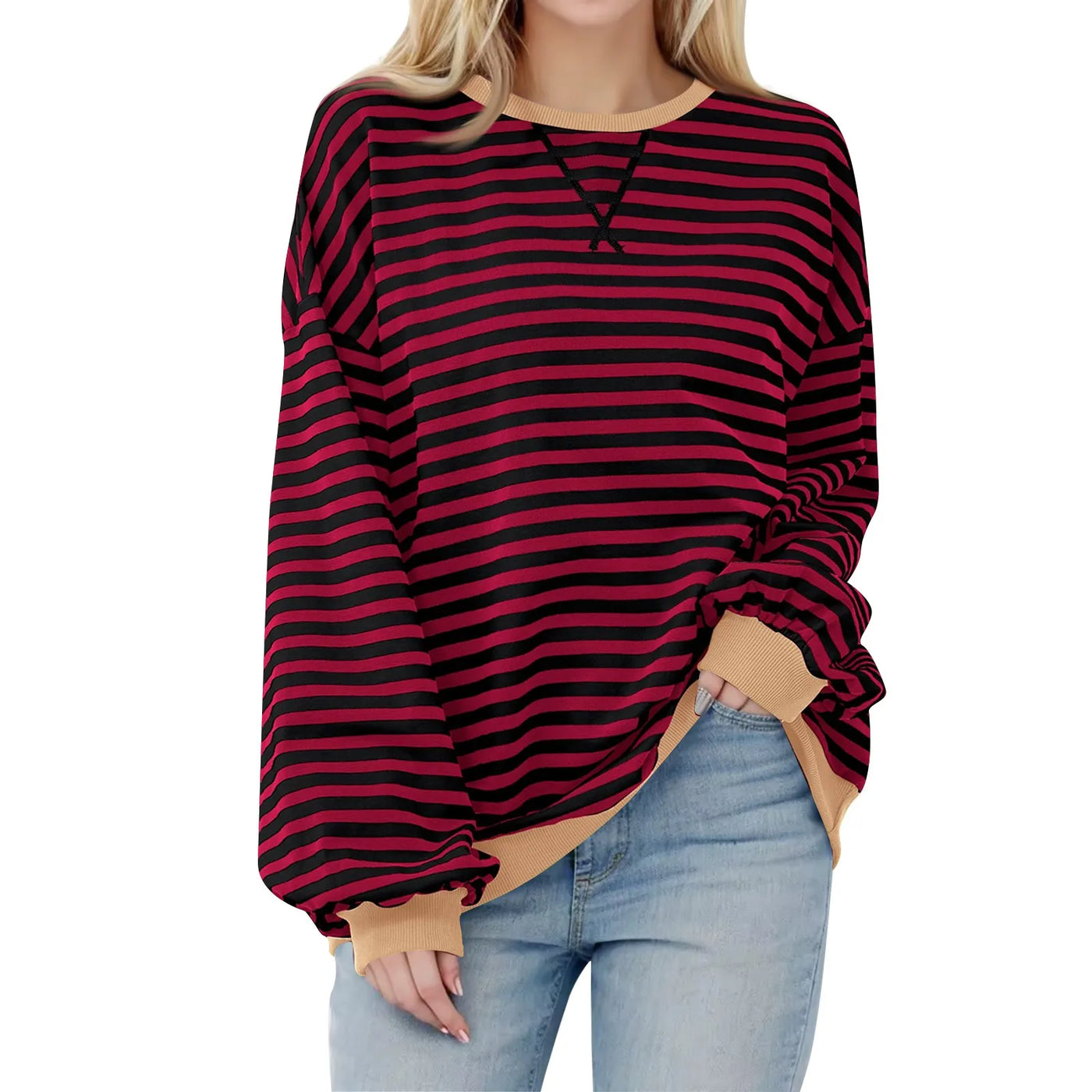 Emma | Striped Pullover