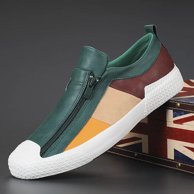 Liam™ | Genuine Leather Sneakers