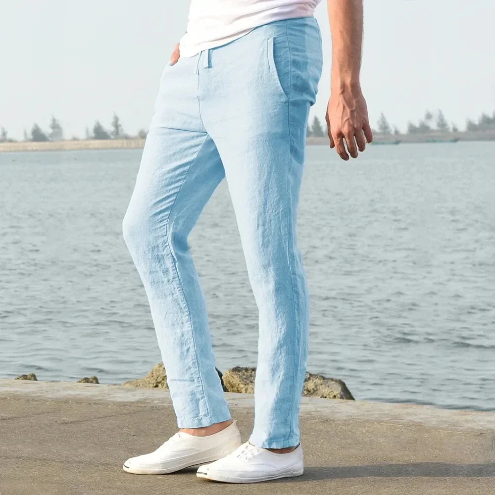 Oliver | Cotton-Linen Pants