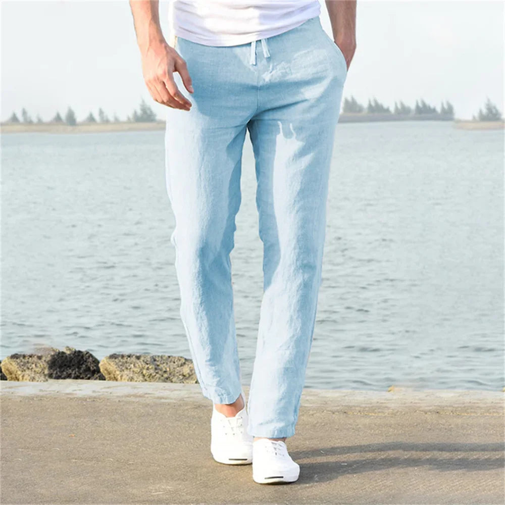 Oliver | Cotton-Linen Pants