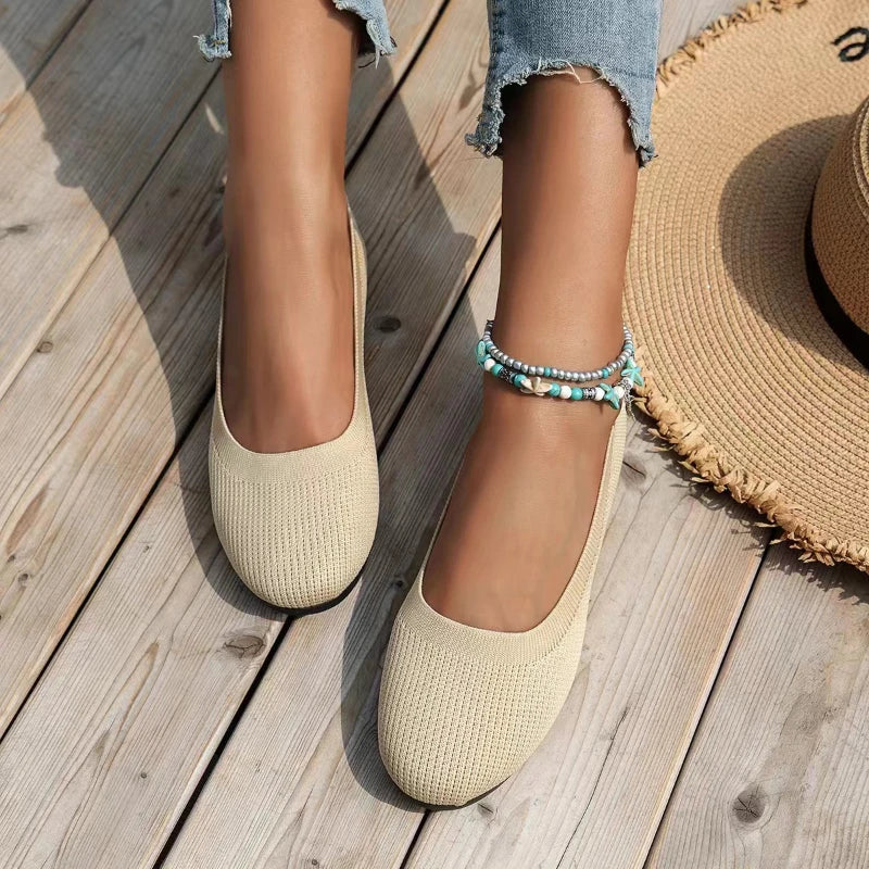 Ariana | Knit Loafers