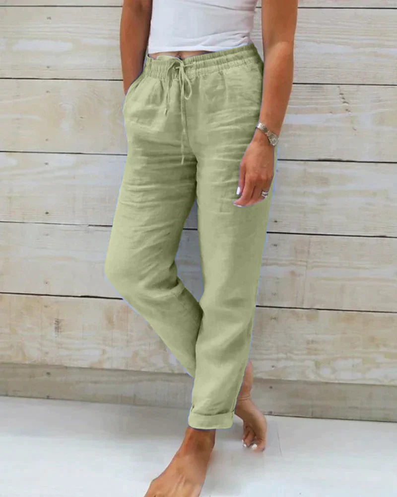 Elena | Linen Pants