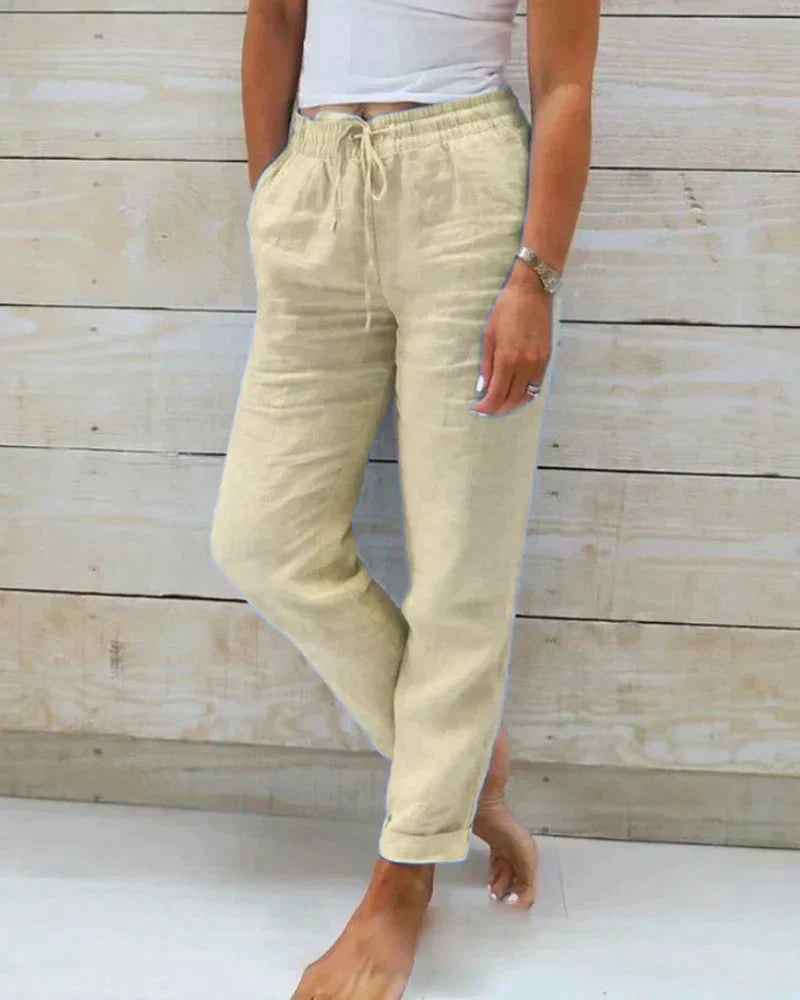 Elena | Linen Pants