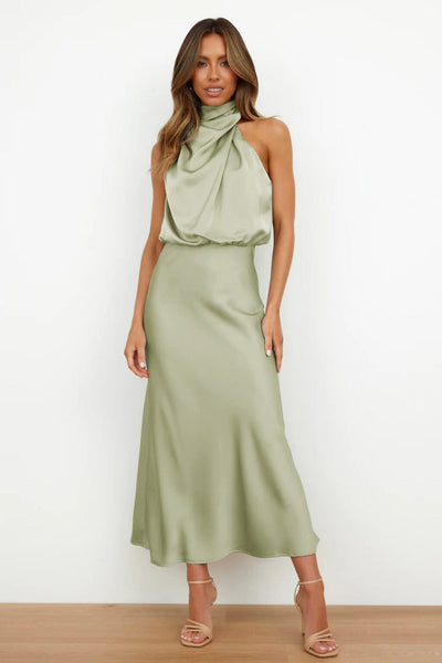 Hannah™ | Elegant Silk Dress