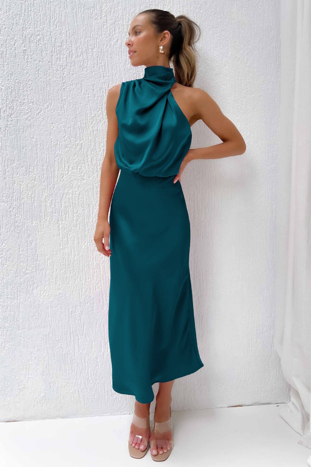 Hannah™ | Elegant Silk Dress