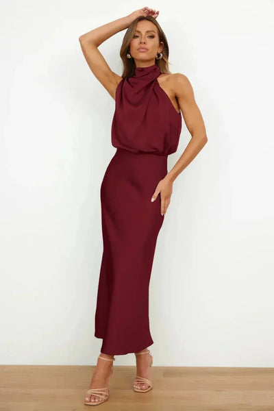 Hannah™ | Elegant Silk Dress