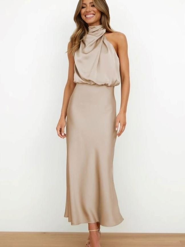 Hannah™ | Elegant Silk Dress