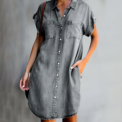 Zoe | Classic Denim Dress