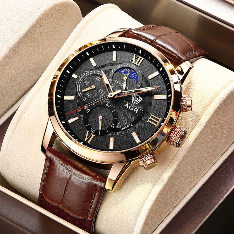 LeatherElite Watch