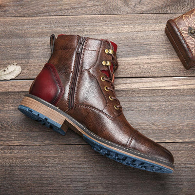 Julian | Genuine Leather Oxford Boots